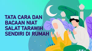 Kumpulan niat sholat taraweh, sholat witir 3 rakaat, 2 rakaat dan 1 rakaat lengkap dalam tulisan niat sholat tarawih lengkap beserta arab dan tulisan latin atau indonesianya yakni artinya : Tata Cara Dan Bacaan Niat Salat Tarawih Sendiri Di Rumah