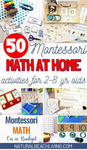 Montessori Math At Home For 2 10 Year Olds Natural Beach Living Montessori Activities Montessori Math Activities Kindergarten Math Activities
