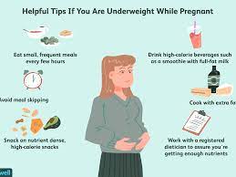 How much weight should a healthy baby gain? What To Know If You Are Underweight While Pregnant