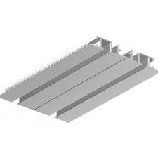 Ceiling mount curtain track system. Bradbury Double Curtain Track The Curtain Pole Track Co