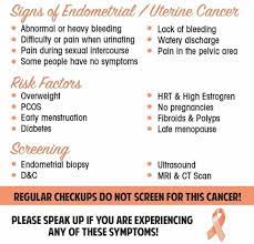 Some are more common as the cancer becomes advanced (grows and spreads). Belle S For Endometrial Cancer Support Posts Facebook