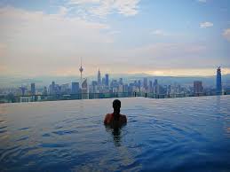 Our rosé wine obsession, explained: Hd Wallpaper Malaysia Kuala Lumpur Kl Sentral Water View Rooftop Pool Wallpaper Flare
