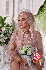 Foto pengantin dg kebaya pengantin muslimah jawa eko+mila di gamping yogyakarta. Rias Pengantin Muslimah