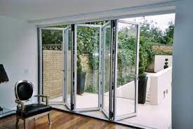 Pin By Tiffany Harper On Dream Home Folding Patio Doors Folding Glass Doors Sliding Doors Interior