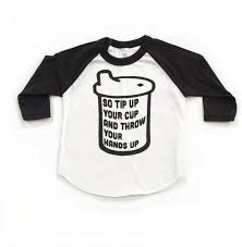 Black And White Baseball Tee Toddler Funny Kids Shirt 90s Rap Tee Cool Kid Sipy Cup Tee Black And White Baseball Baby Toddler Tshirt Funny Toddler Shirt Funny Kids Shirts Cool Baby Clothes