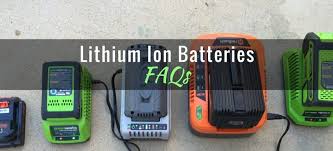 You might wonder, whether it is interchangeable with other brands fortunately, the craftsman c3 platform runs with the one same battery which is the 19.2v. Lithium Ion Li Ion Batteries For Lawn Garden Tools Faqs