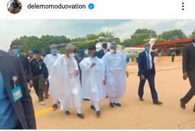 According to a series of photos obtained by hausaroom, the president's son was spotted at the abuja guards. Psumfxrue78dpm
