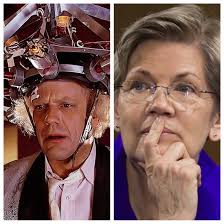 Elizabeth Warren Calls Christopher Lloyd to Go Back in Time and Discover  Indian Roots ·