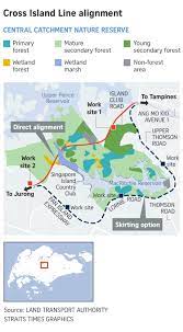 Most of you have probably heard that the land transport authority (lta) has proposed to build a section of the cross island line (crl) under the central catchment nature reserve (ccnr). Cross Island Line Will Improve Connectivity Across Island Transport News Top Stories The Straits Times