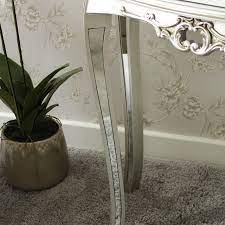Mirrored console tables are excellent modern furniture items that increases the effect of spacious rooms and creates visually larger home interiors. Half Moon Console Table Tiffany Range