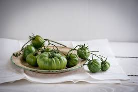 Grilled Green Tomatoes Recipe Bbq Green Tomatoes White On Rice Receta Materias Primas