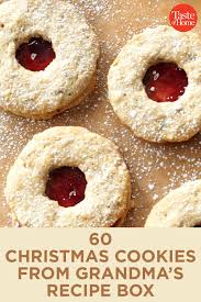 60 Christmas Cookies From Grandma S Recipe Box Cookies Recipes Christmas Christmas Cooking Christmas Food