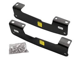 Fifth wheel hitch bracket kit. Reese 50081 Quick Install Fifth Wheel Mounting Brackets
