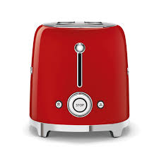 Toaster Grille Pain Rouge Tsf01rdeu Smeg Be