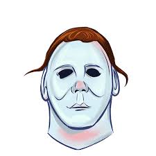 Free printable halloween colouring sheets. Happy Michael Myers Sticker By Travis Falligant For Ios Android Giphy