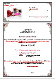 Hehhe sayang kan kalo ada versi lain tapi ga di share. Undangan Aqiqah Akikah Baru Word Bisa Di Edit Sesuai Keinginan Undangan Undangan Perkawinan Contoh Undangan Pernikahan