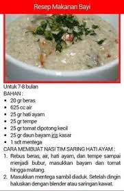 Resep mpasi 8 bulan keatas nasi tim 5 resep mpasi simple untuk bayi usia 8 bulan popmama com. 13 Ide Mpasi 8 Bulan Resep Makanan Bayi Makanan Bayi Resep Makanan