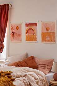 Soleia Abstract Flag Tapestry Room Ideas Bedroom Bedroom Orange Orange Rooms