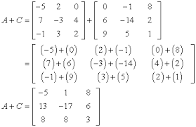 Suppose we are given the matrices Adding And Subtracting Matrices Chilimath