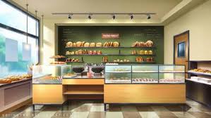 Bakery Interior By Vui Huynh Scenery Background Episode Interactive Backgrounds Animation Background Image of maid cafe wikipedia. bakery interior by vui huynh scenery