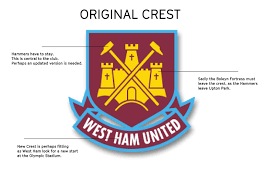 Boleyn castle make way for two gold. West Ham United Crest On Behance
