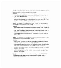 Photographer Job Description Sample Unique Pany Background Examples Business Plan In 2020 Business Plan Template Photography Business Plan Business Plan Template Free