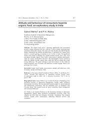 Organic Food Questionnaire Pdf Organic Food