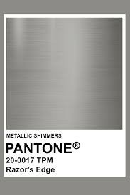 Razor S Edge Metallic Pantone Color Pantone Palette Pantone Pantone Color