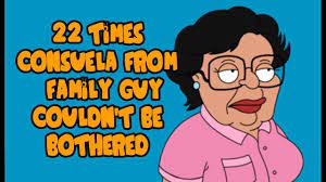 22 Times Consuela Couldn't Be Bothered - YouTube