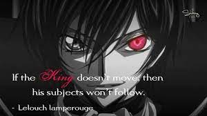 Code Geass 3 Anime King Lelouch Vi Britannia Lelouch Lamperouge Lelouch lamperouge seems to be a typical junior at ashford academy, excelling in class, skipping physical education, participating in the student council, and living on the campus with his crippled and blind sister, nunnally. lelouch vi britannia lelouch lamperouge