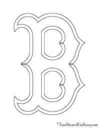 A place for red sox fans to discuss their favorite team. Red Sox Stencil Logos