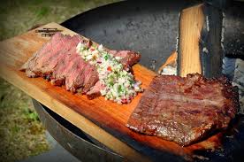 flamm flank steak mit birnen salsa bbqpit de rezept flammlachs rezept steak zubereiten steak
