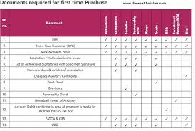 Documents Required For First Time Purchase In Mutual Funds In India Mutualfund Mutuals Funds Investing Fund