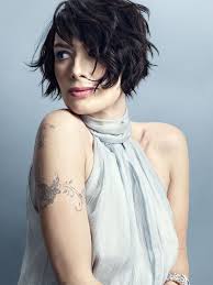 Lena Headey Square Face Hairstyles Short Hair Styles Edgy Hair