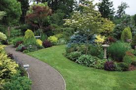 The Beds Above Are Arranged In Levels That Help To Create A Sense Of Dimension And Which Tie The Structu Garden Design Landscaping Tips Garden Landscape Design