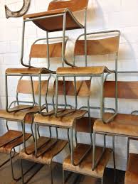 Vintage Made In Gand Chaise Design Decoration Retro Deco Maison