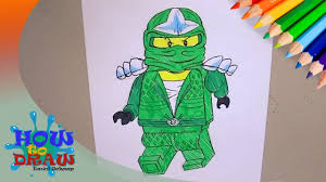 Lego ninjago cole coloring page | free printable coloring. How To Draw Lloyd From Lego Ninjago Warner Bros Dibujar Lloyd Lego Hoe Teken Je Lloyd Youtube