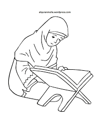 Gambar kartun anak katoon pinterest muslim islam salle de bain. Mewarnai Gambar Kartun Anak Muslimah 85 Alqur Anmulia