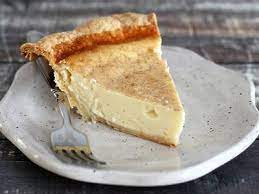 A Classic Rhubarb Custard Pie With Homemade Or Frozen Crust Recipe Egg Custard Pie Rhubarb And Custard Water Pie Recipe