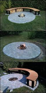 Bauen Runde Feuerstelle Bereich Fur Sommer Nachte Relaxen Australia Bauen Bereich Feuerstelle Fur Nachte Hintergarten Feuerstelle Garten Diy Hinterhof