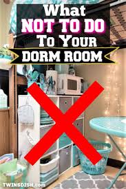 Find inspiration to furnish and decorate your dorm room in a variety of classic and trending styles curated by first dream dorm room. What Not To Do To Your Dorm Twins Dish