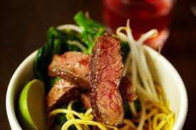 Warm the baguette in the oven. Jamie Oliver S Rib Eye Stir Fry With Dan Dan Noodles Recipe