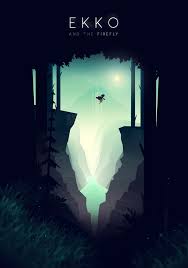 Help Ekko Rediscover Her Magical Powers In This Visually Stunning Endless Runner Game For Mobile Deve Poster Design Anime Inspired Graphic Design Inspiration