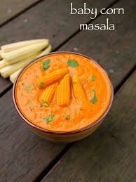 Baby Corn Masala Recipe Baby Corn Gravy Baby Corn Curry Recipe Baby Corn Masala Curry Recipes Masala Recipe