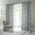 Living Room Duck Egg Blue Curtains