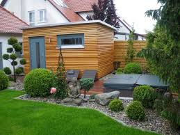 Ein Beliebter Platz Fur Heim Saunen Ist Der Garten Zum Beispiel Integriert In Ein Gartenhauschen Da Im Aussenbereich Eine Gut Funktion Casette Sauna Giardino