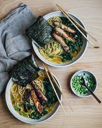 Pork Belly Ramen With Spring Greens Brooklyn Supper Recipe Pork Belly Crispy Pork Belly Savoury Food