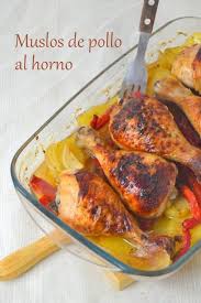 Juanan Sempere Pollo Al Horno Con Patatas Muslos De Pollo Al Horno Muslos De Pollo