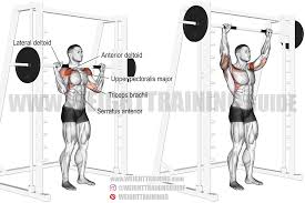 For this exercise, all you need is a bench and a rack (if you have one, you can also use a seat that is already in an upright position with back support). CreÈ› Oarecum InÈ›elege GreÈ™it Seated Or Standing Barbell Shoulder Overhead Press Justan Net