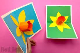 Jess has collaborated with renowned paper. Easy Pop Up Card How To Projects Red Ted Art Make Crafting With Kids Easy Fun